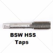 Picture of BSW Whitworth HSS Taps Right Hand