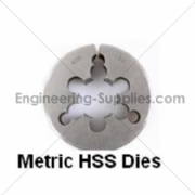 Picture of Metric HSS Circular Dies - Die Nuts Right Hand