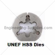 Picture of UNEF HSS Circular Dies - Die Nuts Right Hand